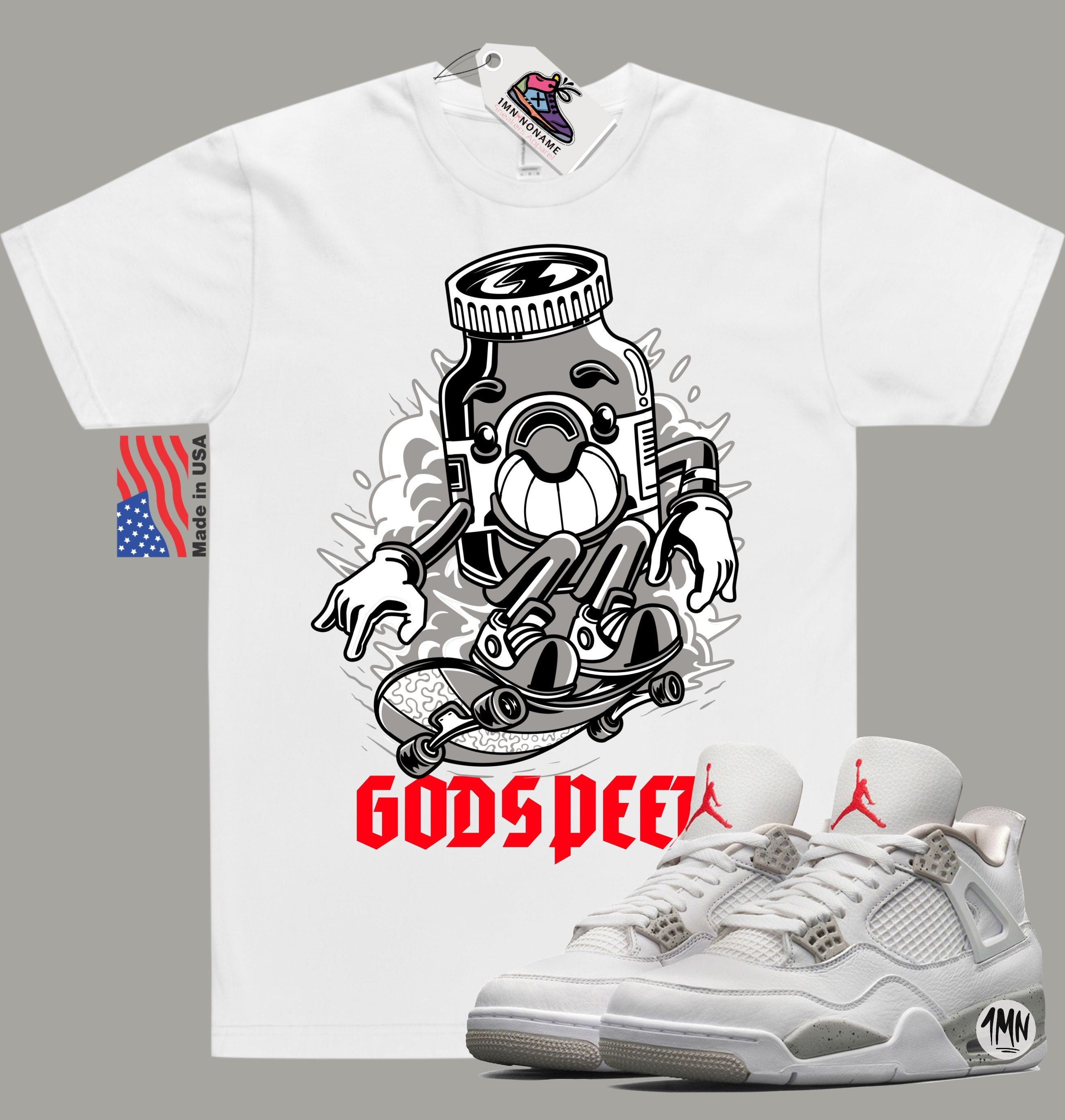 jordan 4 white oreo shirts