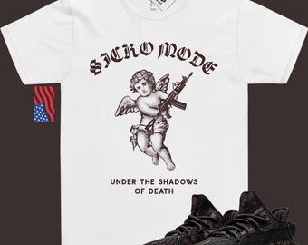 Yeezy 350 MX Rock Match Shirt Sicko Mode