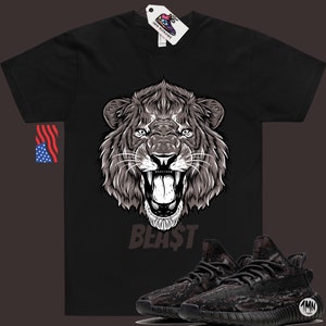 Yeezy 350 MX Rock Match Shirt Lion Beast