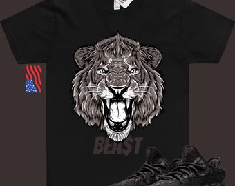 Yeezy 350 MX Rock Match Shirt Lion Beast
