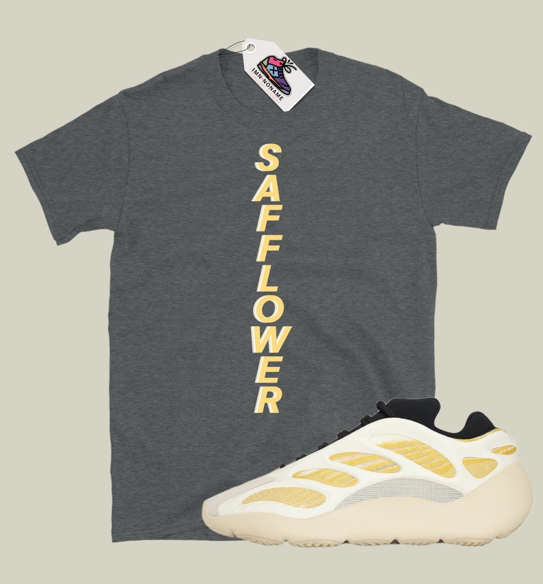 Safflower Yeezy 700 Safflower, adidas Yeezy 700 V3 Safflower Skjorta, 700 Safflower Skjorta bild 4