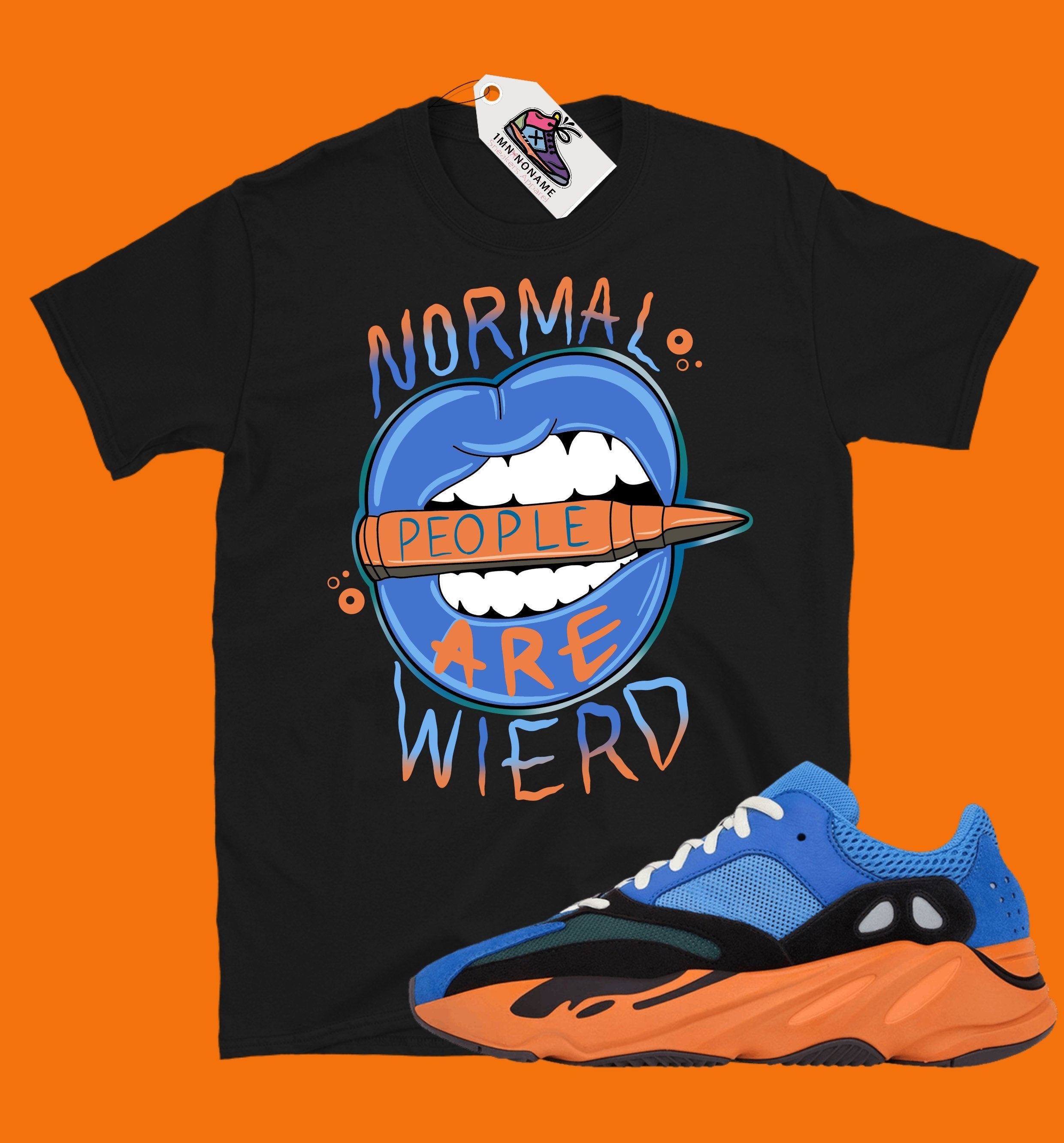 Yeezy 700 Bright Blue Match T-shirt, Yeezy 700 Bright Blue Match shirt