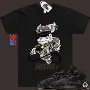 Yeezy 350 MX Rock Match Shirt Hustle Bunny