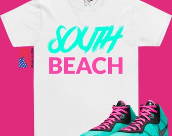 lebron 8 south beach tee
