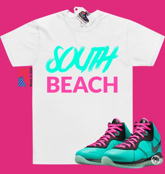 Shirt Made To Match Jordan 8 South Beach Shirt Made To Match Jordan 8 South Beach