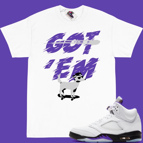 JORDAN Dark Concord Matching T-shirt 