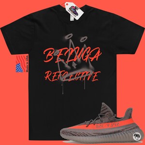 Yeezy 350 Beluga Reflekterande Matchtröja Krona bild 2