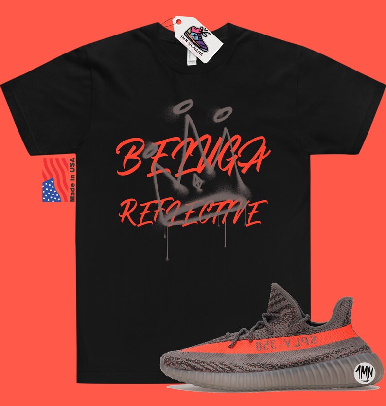Yeezy 350 Beluga Reflekterande Matchtröja Krona bild 2
