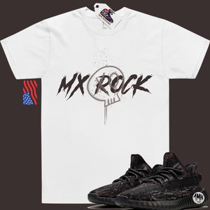 Yeezy 350 MX Rock Match Shirt MX Rock Skull