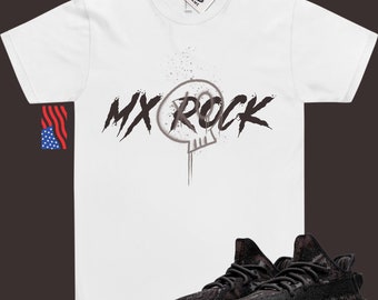Yeezy 350 MX Rock Match Shirt MX Rock Skull
