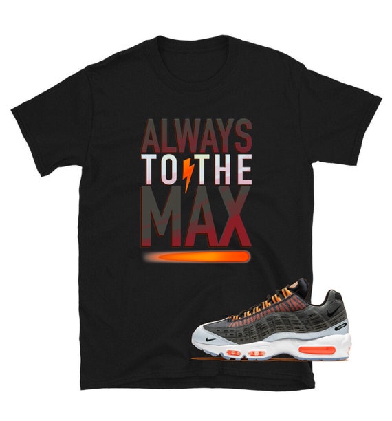 Orange air max shirt sale