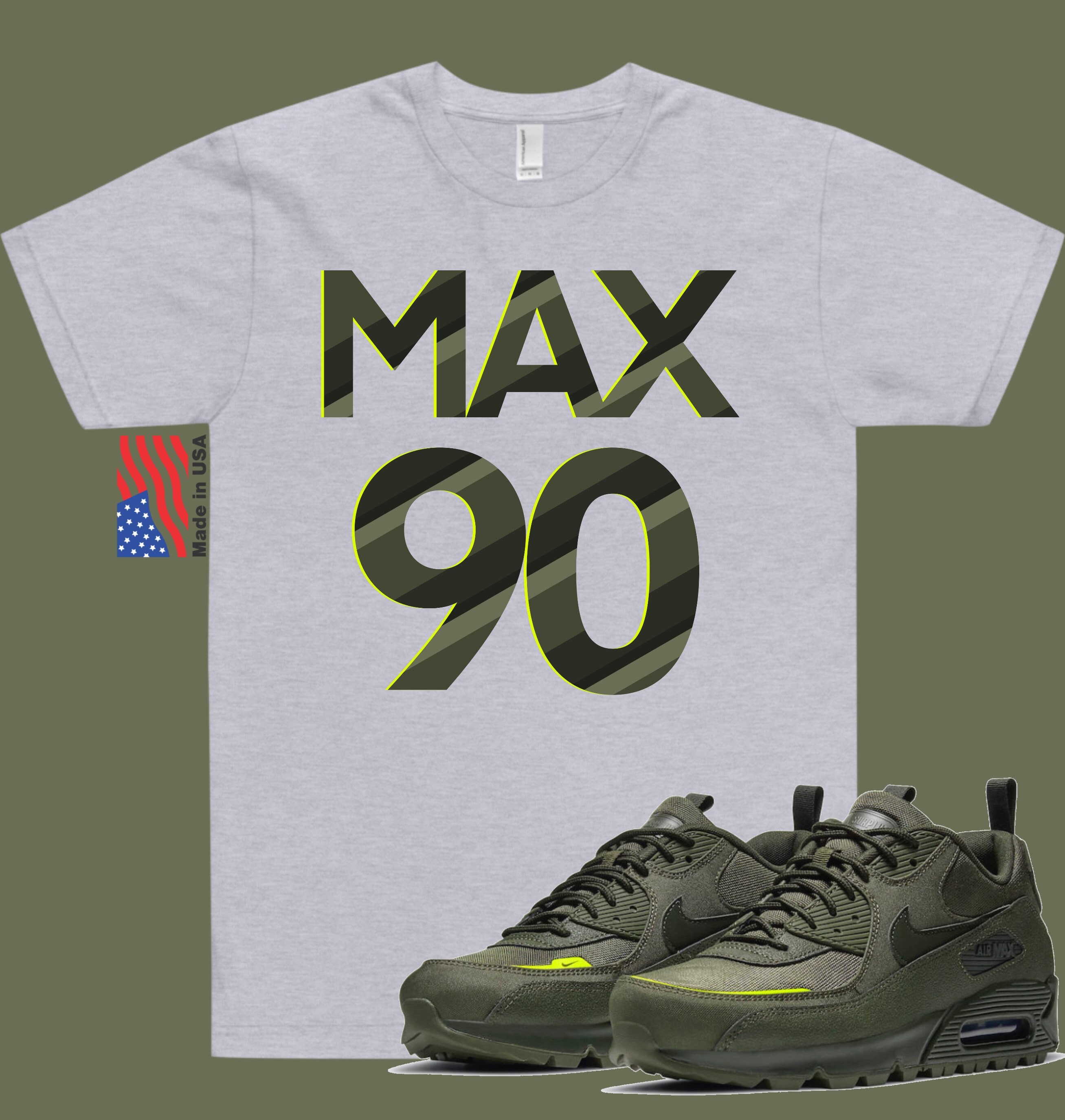 nike air max surplus khaki