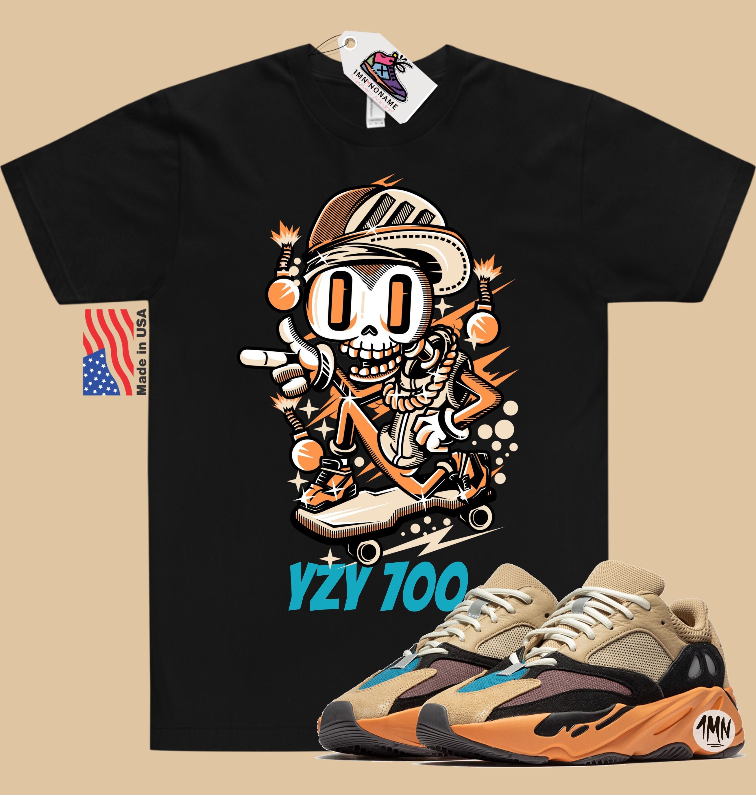 Yeezy Boost 700 Enflame Amber Match Shirt yzy Ride - Etsy UK