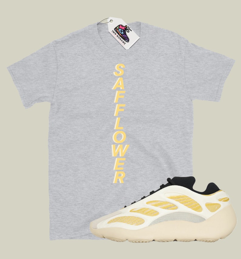 Safflower Yeezy 700 Safflower, adidas Yeezy 700 V3 Safflower Skjorta, 700 Safflower Skjorta bild 3