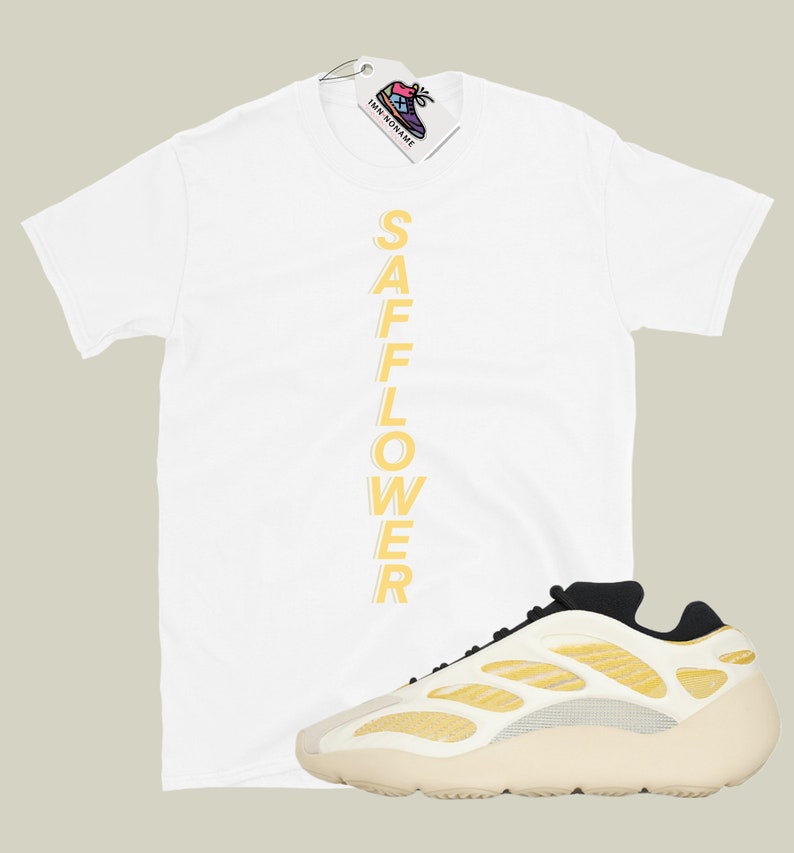 Safflower Yeezy 700 Safflower, adidas Yeezy 700 V3 Safflower Skjorta, 700 Safflower Skjorta bild 2