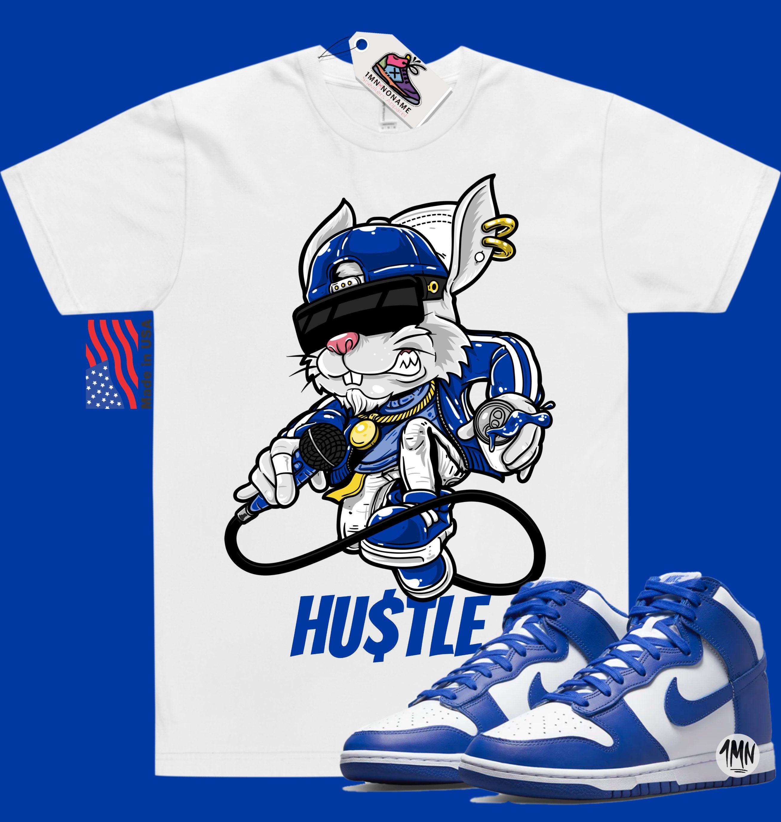 Nike Dunk High Game Royal Shirt Dunk 