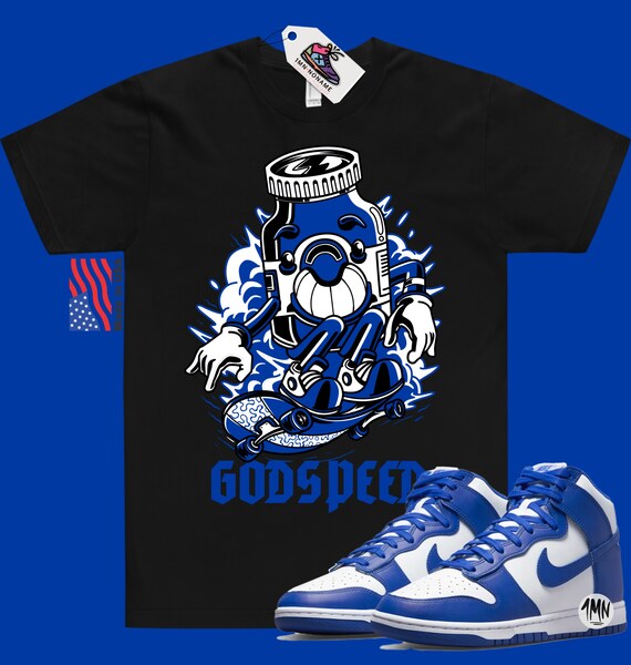 Camiseta Nike Dunk High Game Royal camiseta Dunk Game Royal camiseta Game Royal Match GODSPEED Etsy Mexico