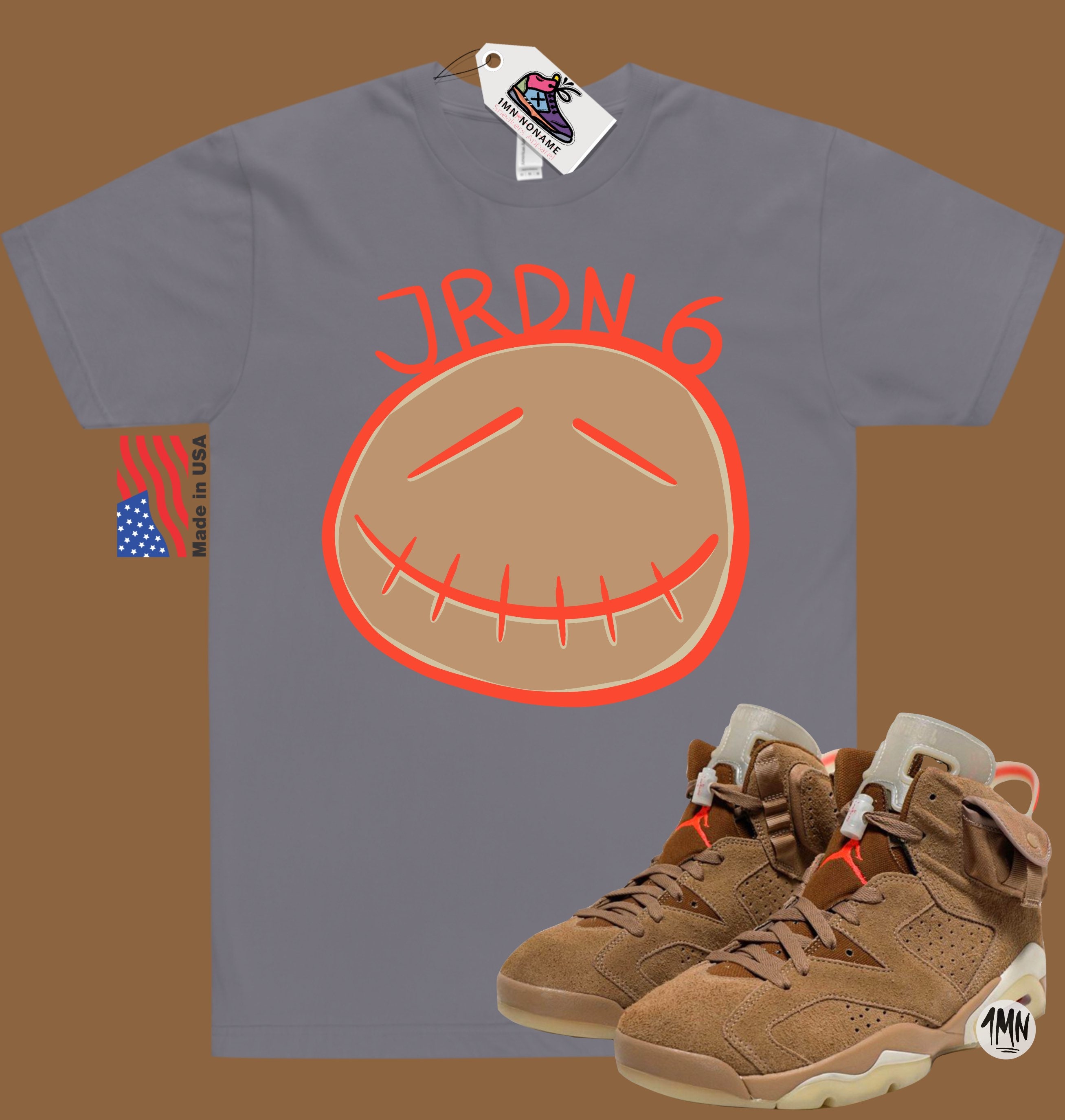 british khaki jordan 6 shirt