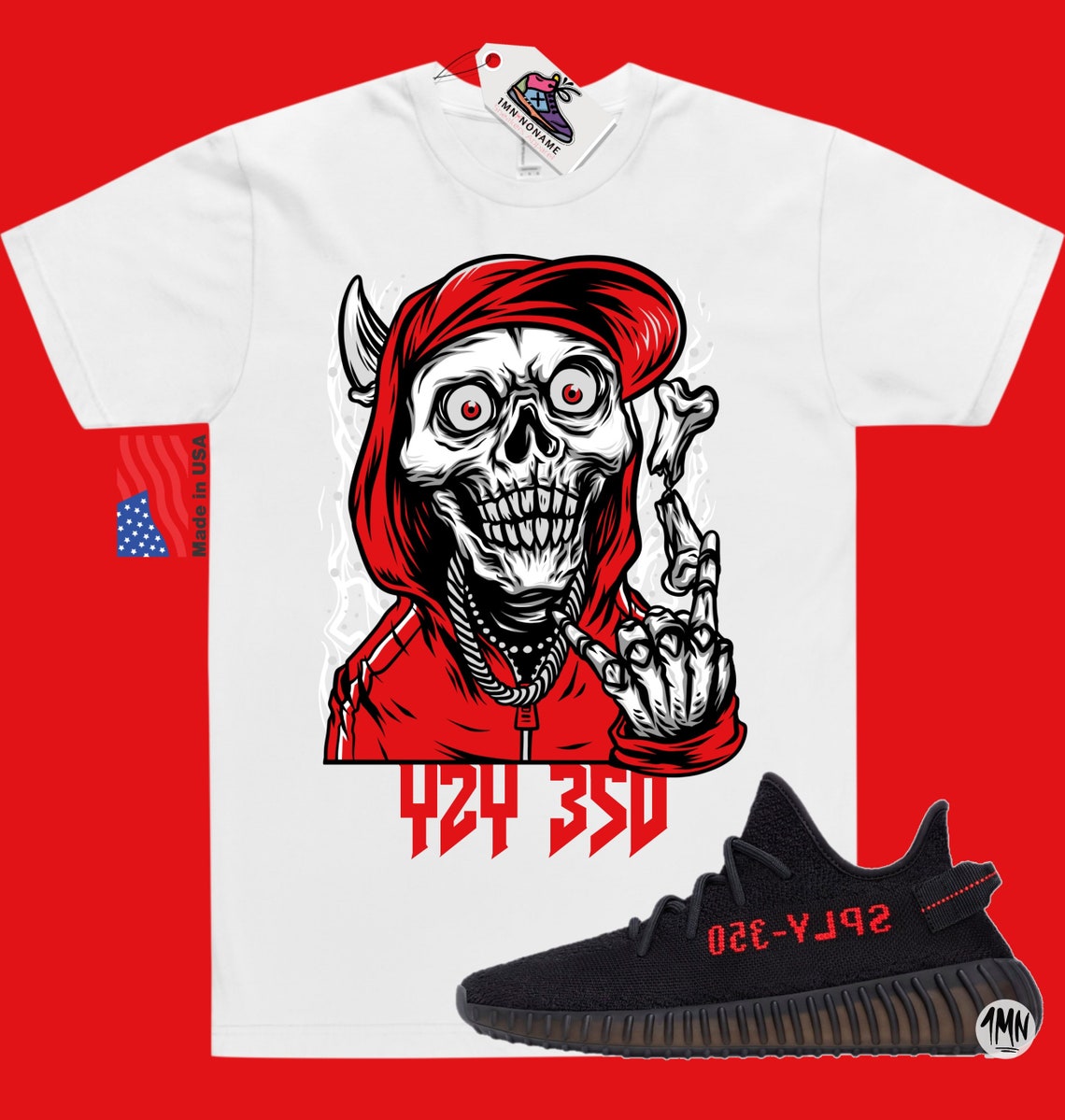 yeezy shirt red