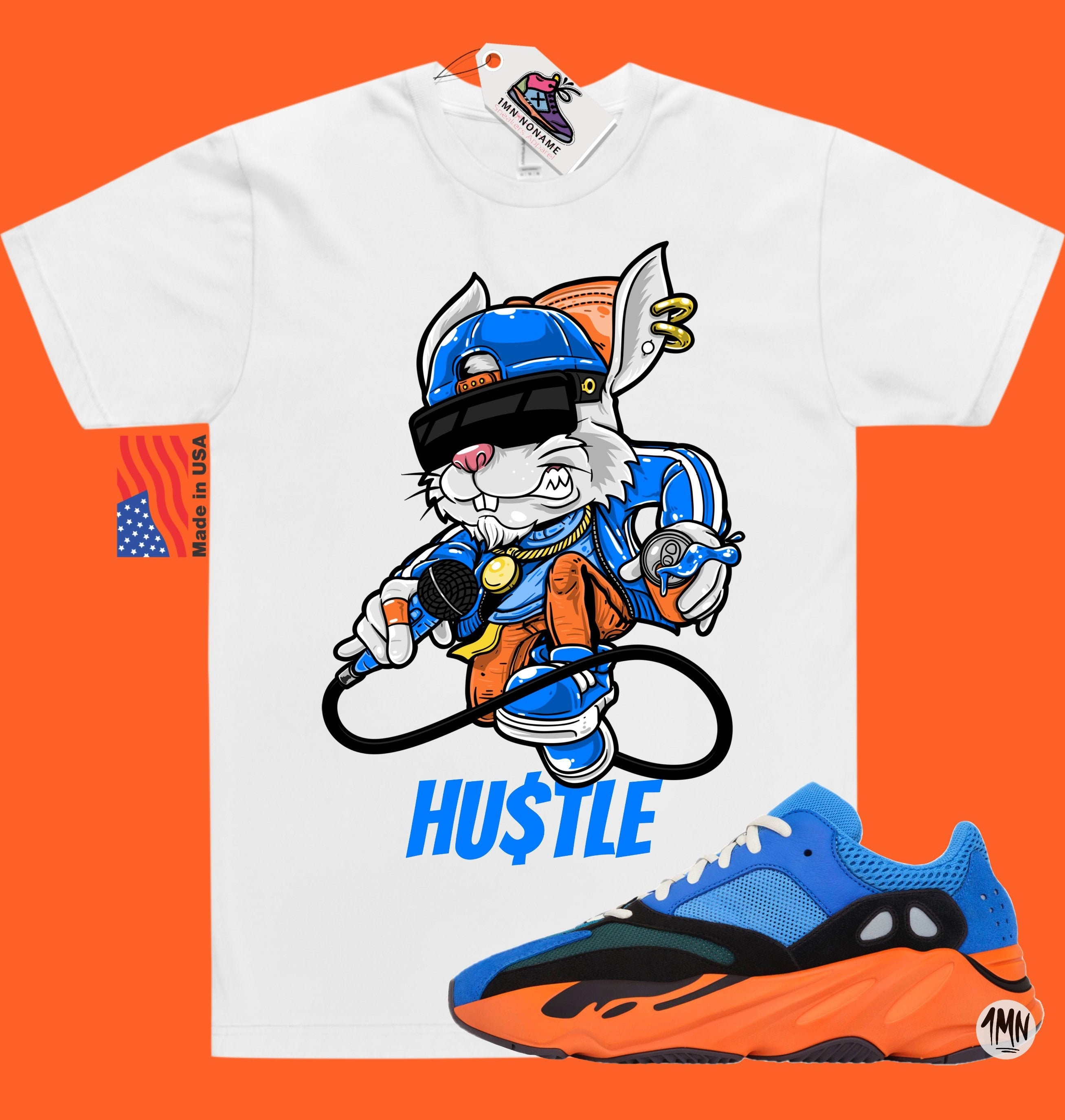 Yeezy 700 Bright Blue Match Shirt 