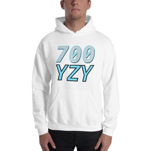 YZY 700 Hoodie Matching Yeezy Boost 700 MNVN Bright Cyan image 1