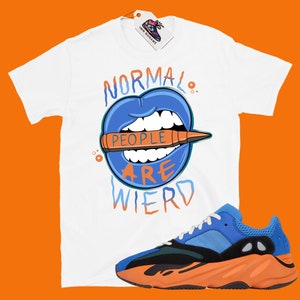 Yeezy 700 Bright Blue Match T-shirt, Yeezy 700 Bright Blue Match shirt image 2