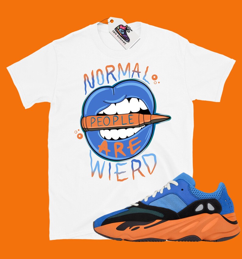 Yeezy 700 Bright Blue Match T-shirt, Yeezy 700 Bright Blue Match shirt image 2