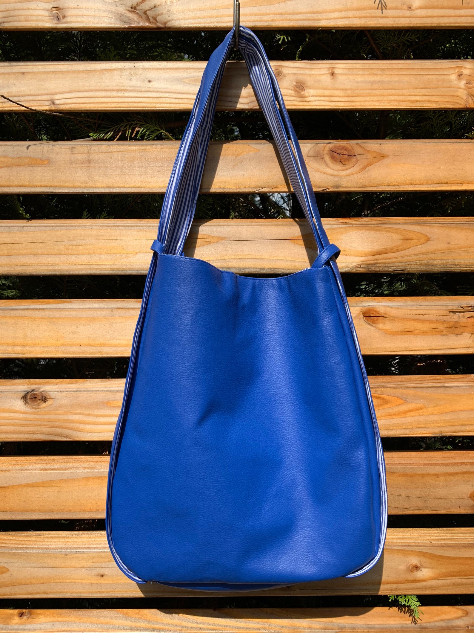 Sac sac à main sac 2in1 royal bleu roi bleu sac sac Etsy