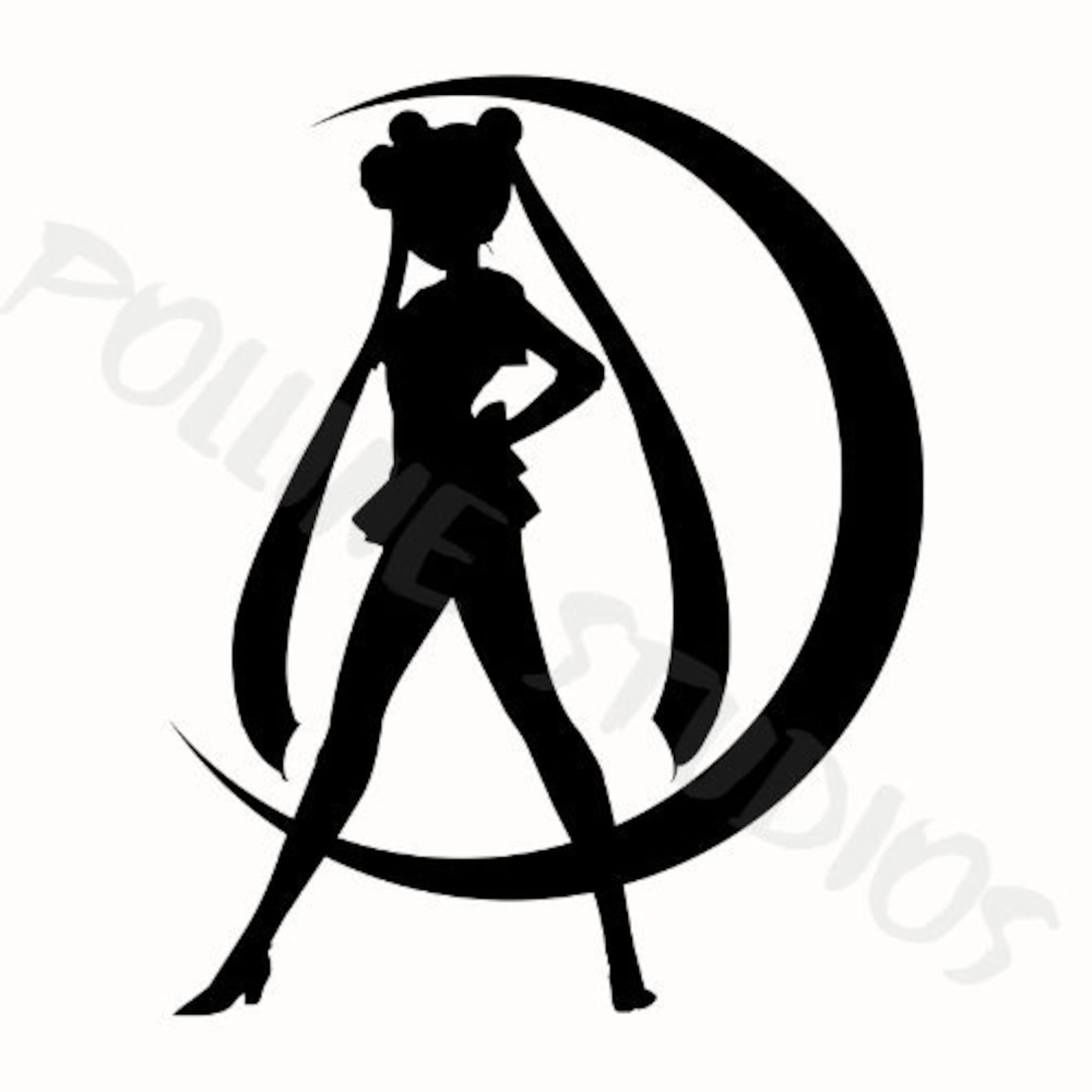 Sailor Moon SVG PNG Instant Download Etsy
