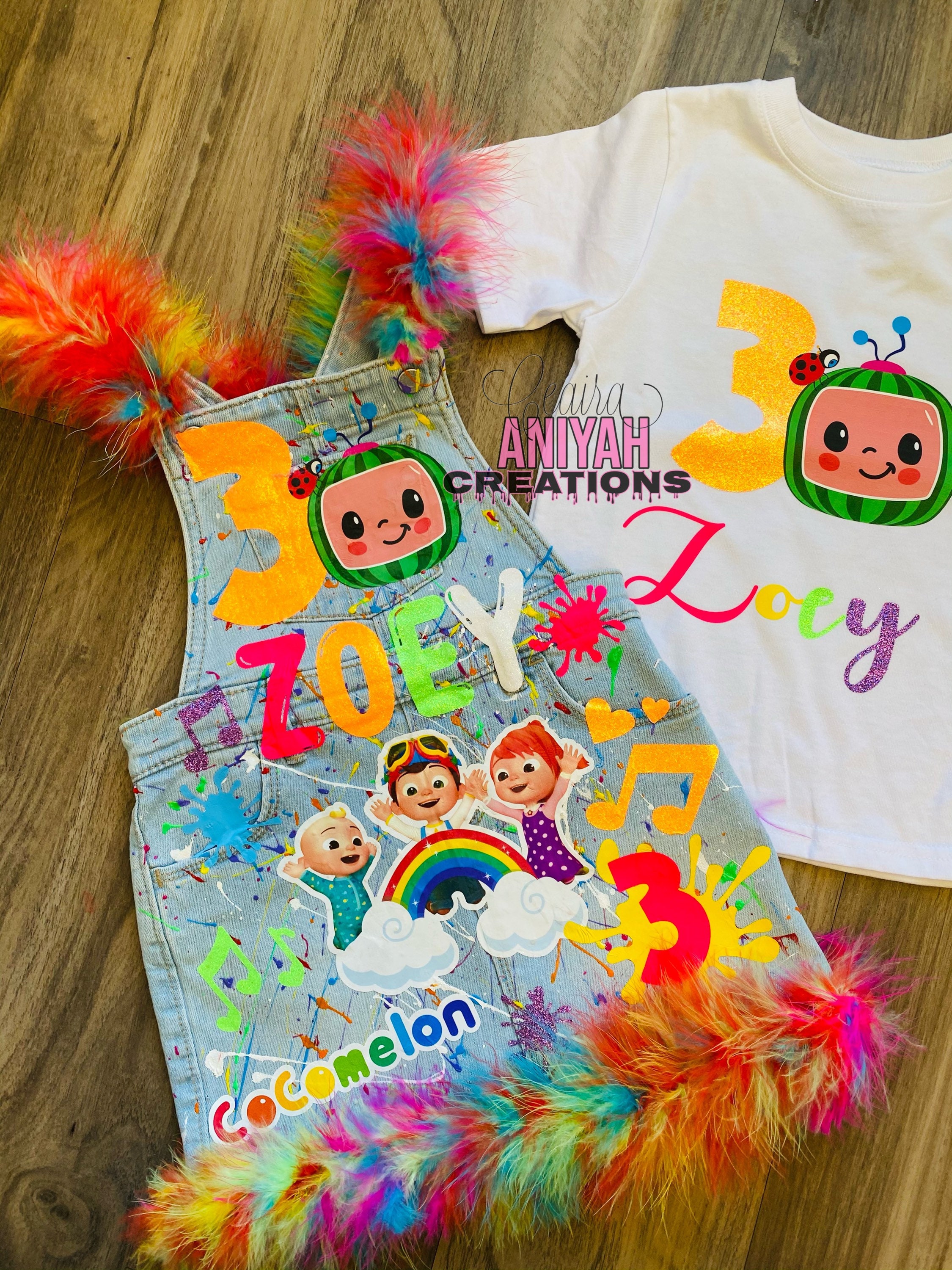 Custom cocomelon outfit Clearance