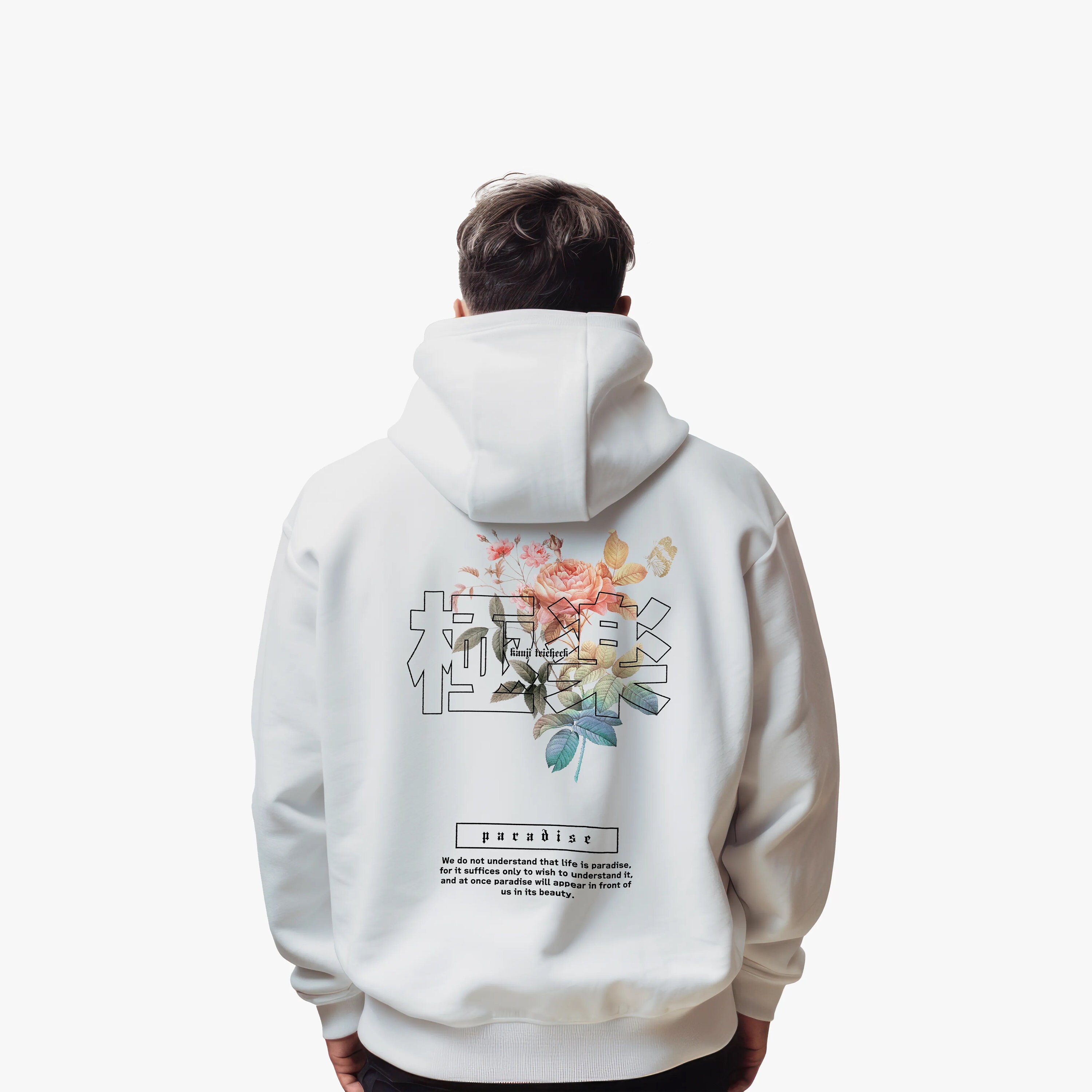 ハイセンスなフーディー【Y-3】floral graphic hoodie Oversized Floral Graphic Hoodie | boohoo
