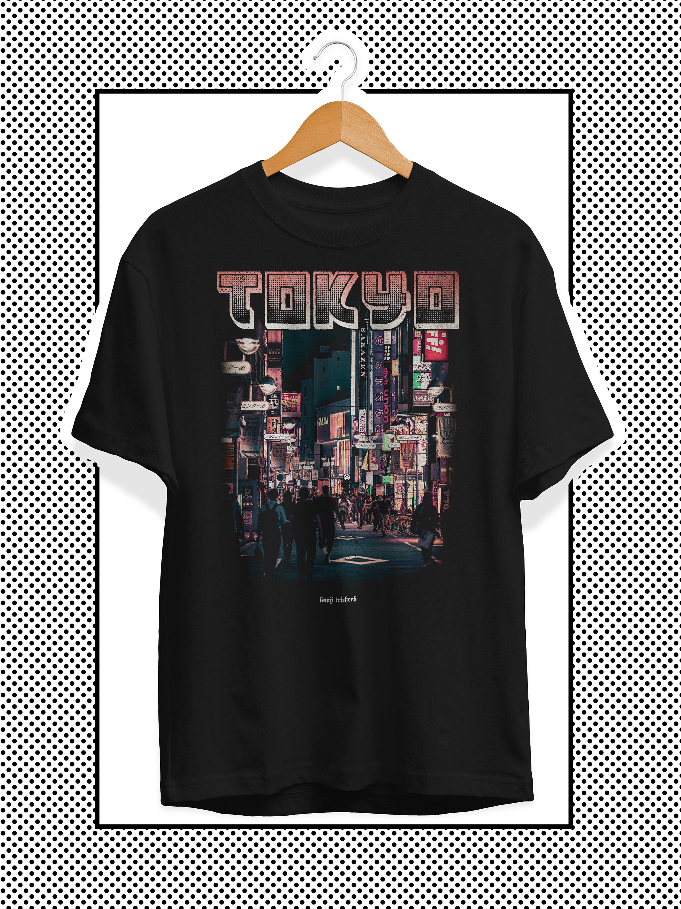 Buy Vintage Oversized T-shirt Tokyo Online - Etsy
