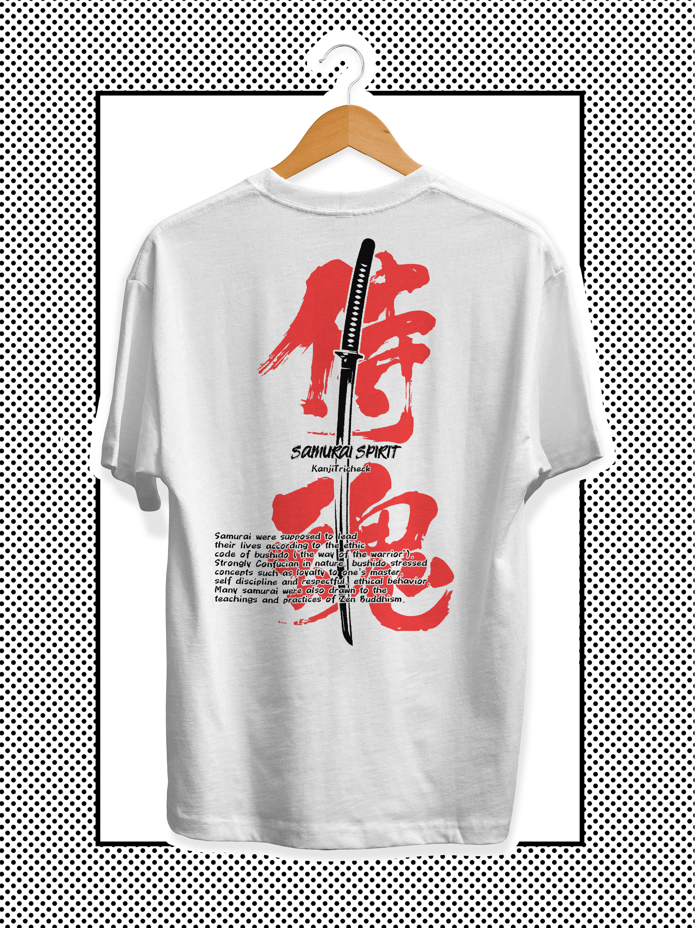  Bushido Code Anime Samurai Girl Japanese Warrior Kanji T-Shirt  : Clothing, Shoes & Jewelry