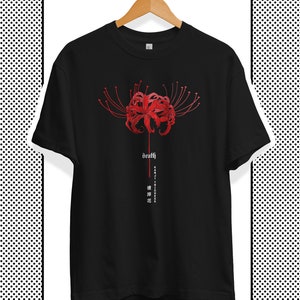 T-shirt w stylu vintage, oversize'owa japońska koszula