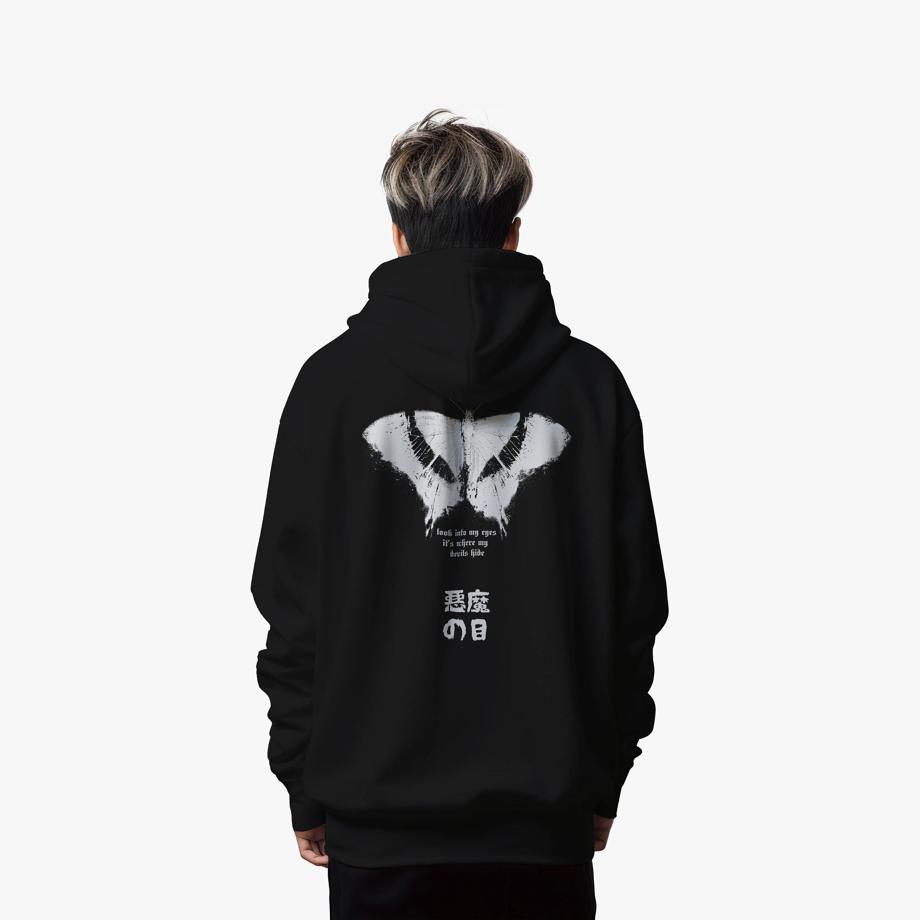 Devil eyes hoodie sales