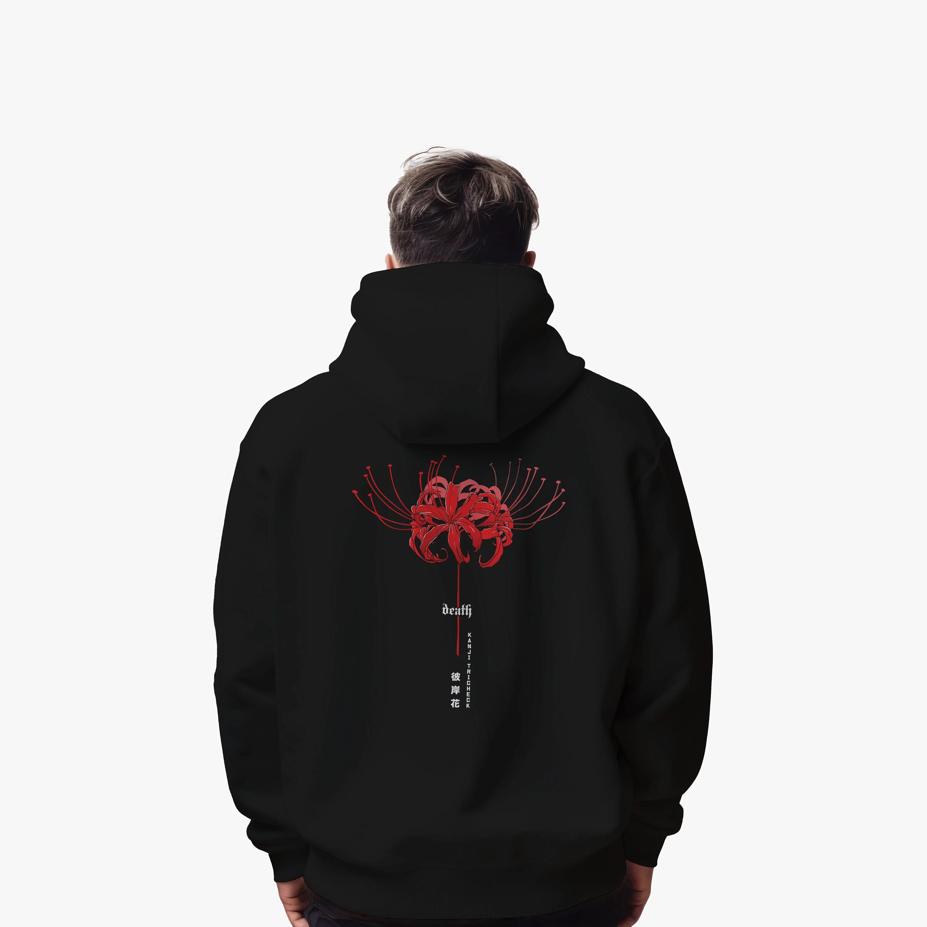 Spider Lily Hoodie in Japanese Streetwear Style, Aesthetic Japan Street  Wear Clothing, Anime Merch Gift Idea for Anime Lovers - Etsy