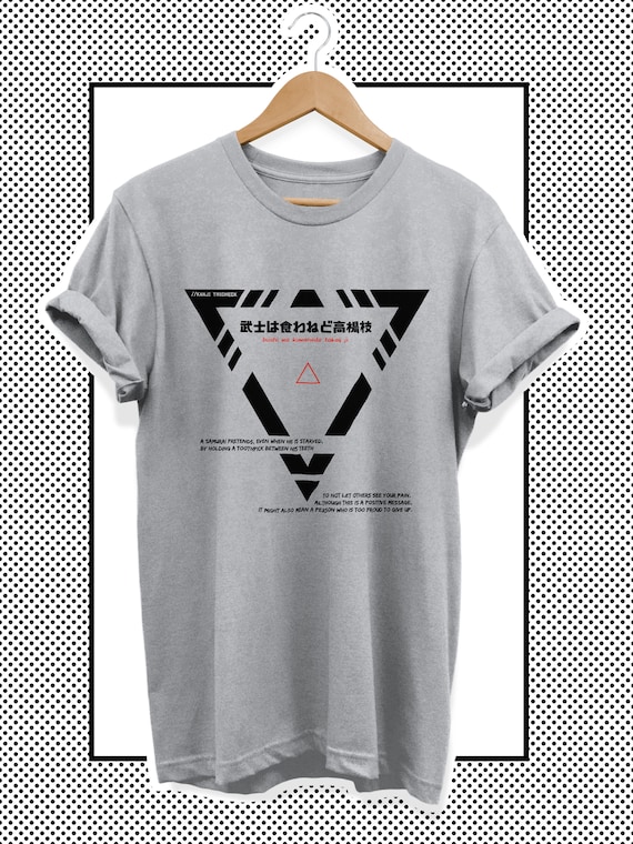 Techwear T-shirt Men and Women, Cyberpunk Black Streetwear