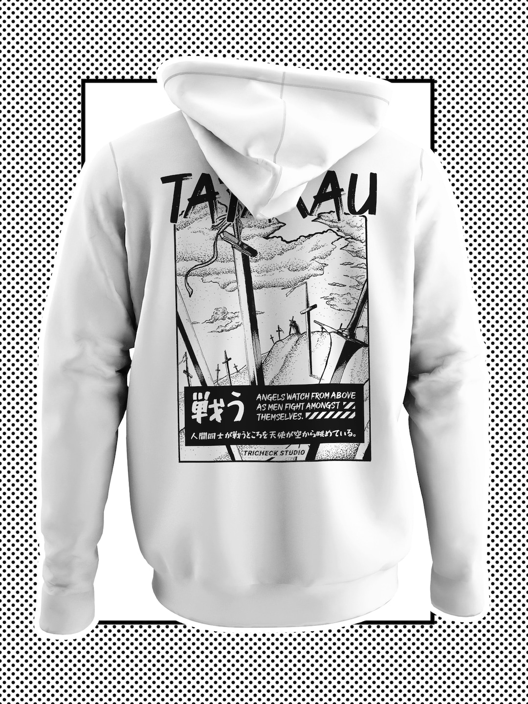 Anime Sweatshirt Print On Demand Buy Anime Hoodie With Manga Panel