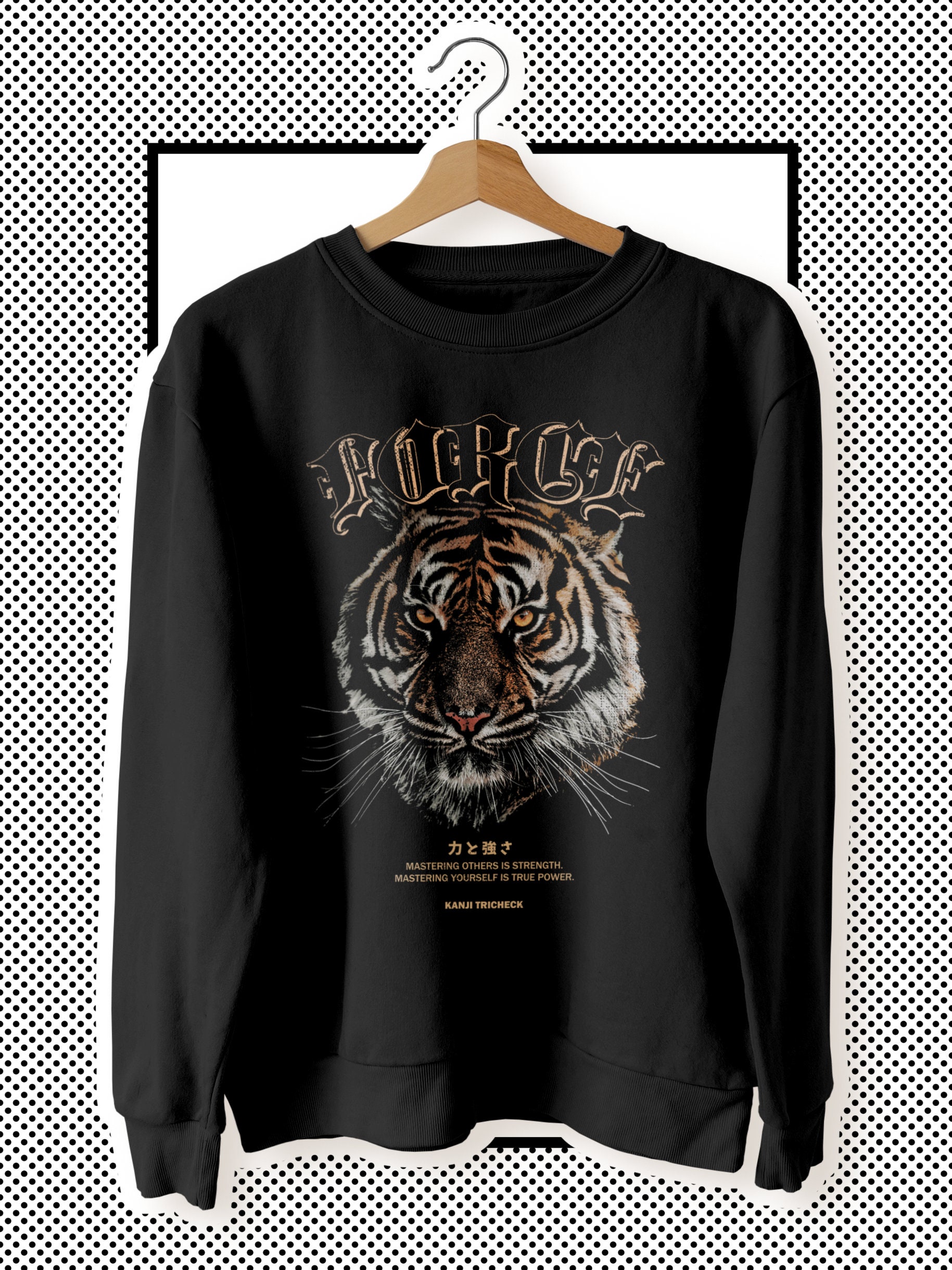 Tiger sweater women Etsy