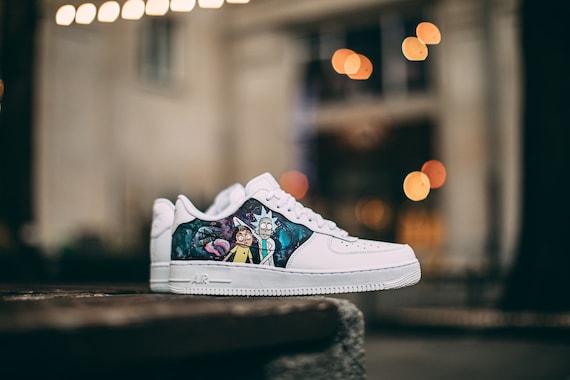 rick and morty air force 1