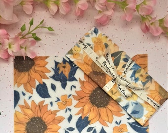 Watercolor Sunflower Tissue Wrapping Paper / Gift Tissue Paper / Floral Wrapping Tissue Paper / Packaging Supplies