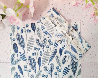 Blue Leaf Silk Tissue Paper – Aesthetical Gift Wrap