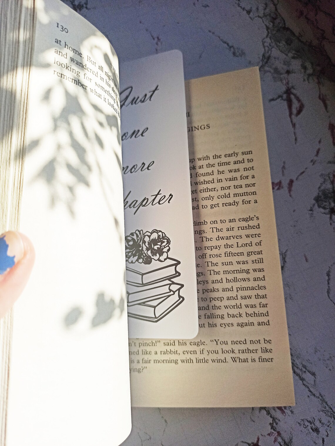 Cardstock Bookmarks / Just One More Chapter Bookmark / Etsy