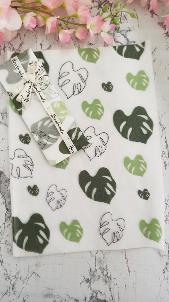 Monstera Blatt Seidenpapier, Botanische Geschenkpapier Lieferungen - Etsy  sterreich