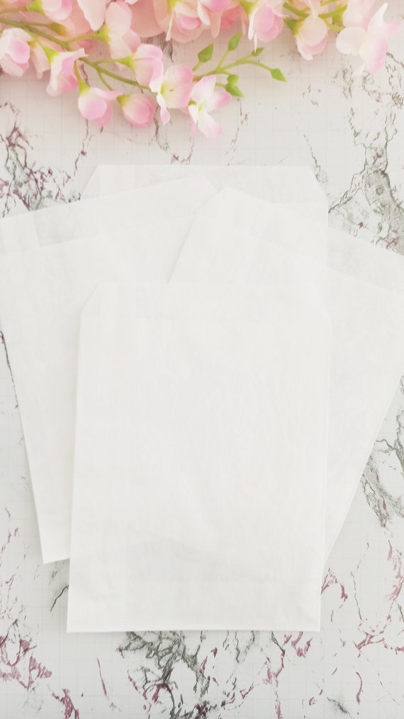 Food & Fermenting Glassine Paper Bags Set of 10 Glassine Bags Set Waxed