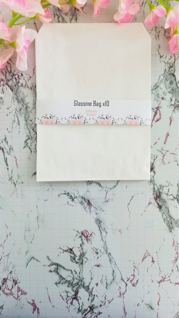 Food & Fermenting Glassine Paper Bags Set of 10 Glassine Bags Set Waxed