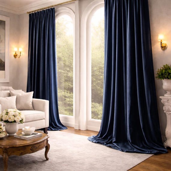 Luxury Velvet Curtains: Soft Touch Window Drapery