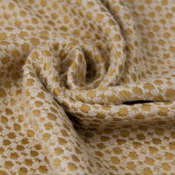 Cotton Drapery Curtain Panels: Art Deco Style, Extra Long