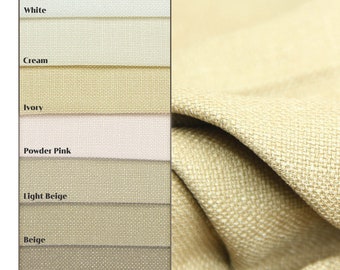 Custom Linen Curtains: Living Room Drapes, Rod Pocket