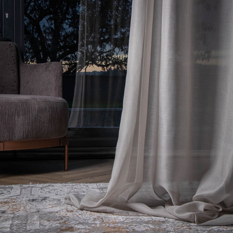 Luxury Sheer Curtains, For living room sheer curtains image 1
